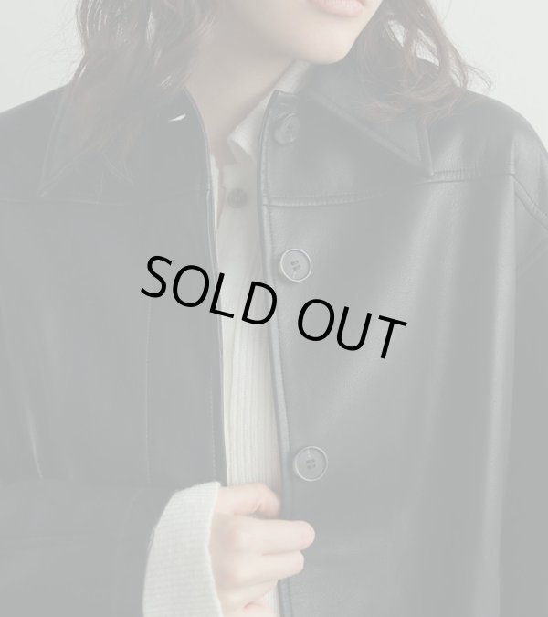 画像15: エコレザーオーバージャケット　Ecoleather Over Jacket