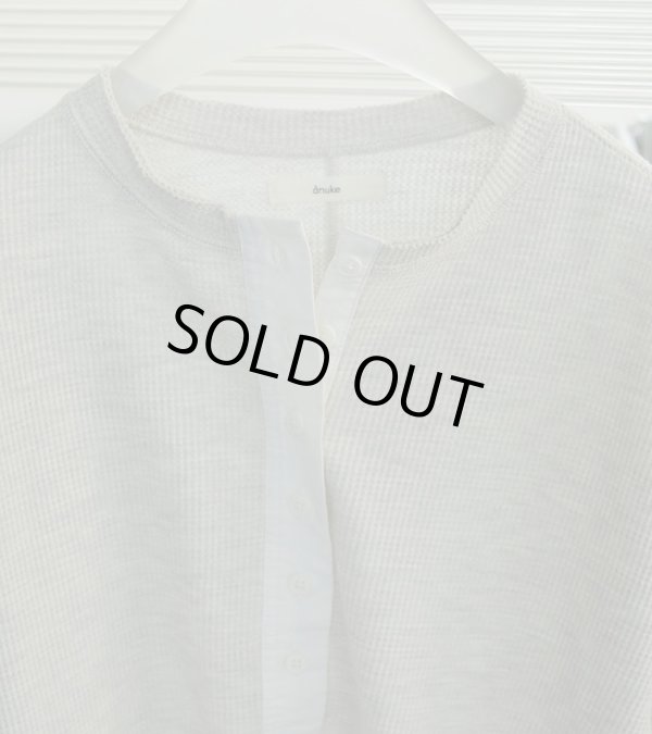 画像5: ワッフルヘンリートップス　Waffle Henley Tops