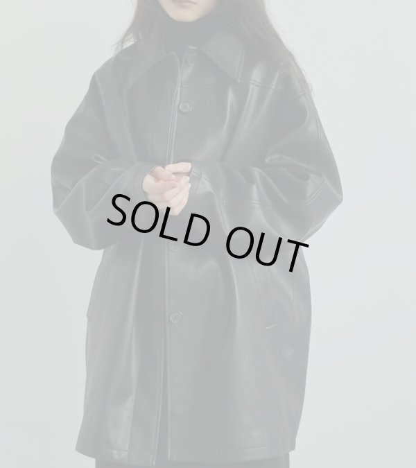 画像21: エコレザーオーバージャケット　Ecoleather Over Jacket