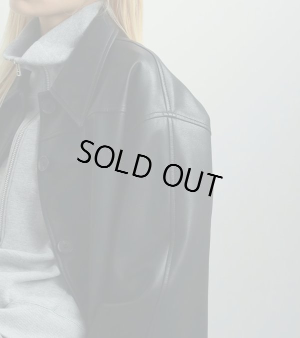 画像11: エコレザーオーバージャケット　Ecoleather Over Jacket