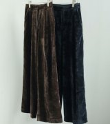 画像: ベルベットワイドパンツ Velvet Wide Pants