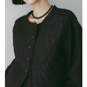 画像: レオパードジャカードジャケット Leopard Jacquard Jacket