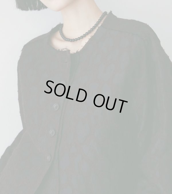 画像1: 20%OFF！レオパードジャカードジャケット　Leopard Jacquard Jacket《セール商品につき返品不可》