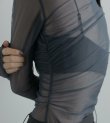 画像14: チュールギャザーボディースーツ　Tulle Gather Bodysuit