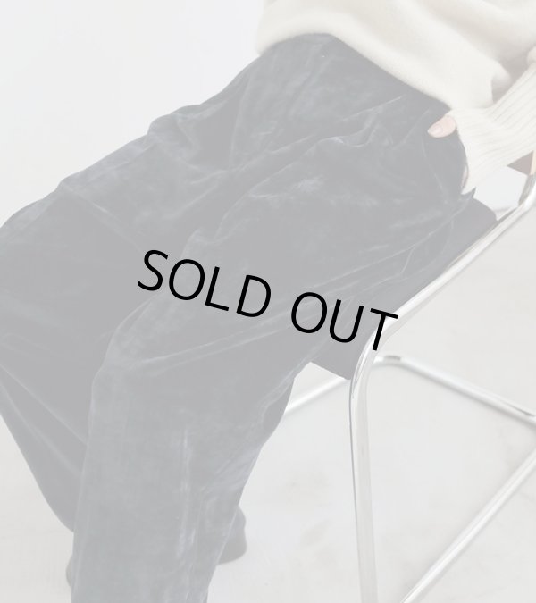 画像15: ベルベットワイドパンツ　Velvet Wide Pants