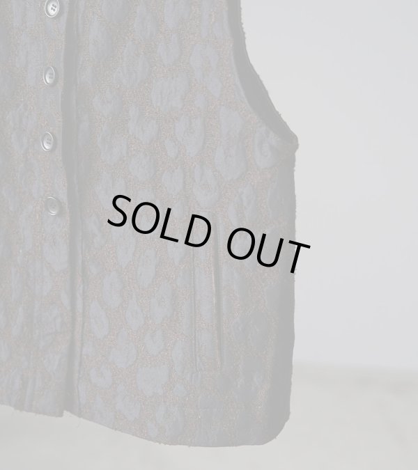 画像3: 20%OFF！レオパードジャカードベスト　Leopard Jacquard Vest《セール商品につき返品不可》