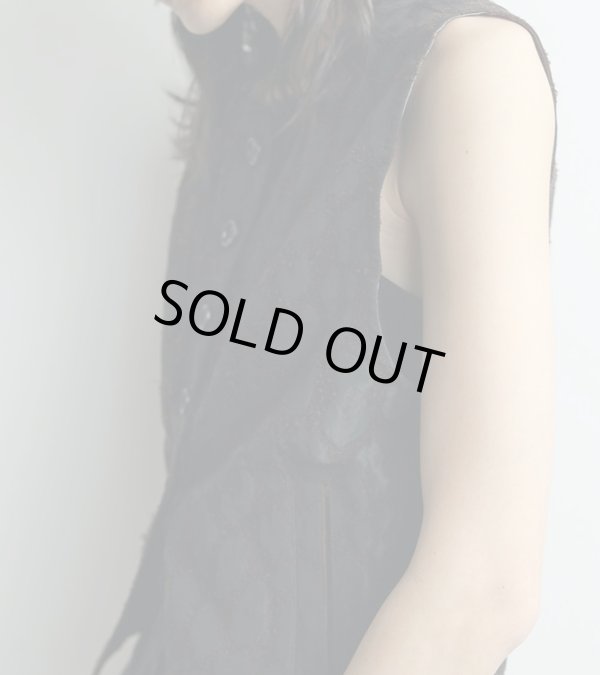 画像12: 20%OFF！レオパードジャカードベスト　Leopard Jacquard Vest《セール商品につき返品不可》