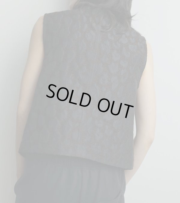 画像13: 20%OFF！レオパードジャカードベスト　Leopard Jacquard Vest《セール商品につき返品不可》