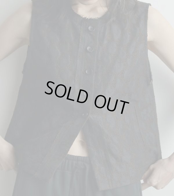 画像14: 20%OFF！レオパードジャカードベスト　Leopard Jacquard Vest《セール商品につき返品不可》