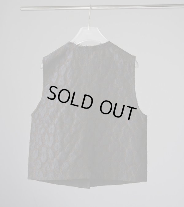 画像4: 20%OFF！レオパードジャカードベスト　Leopard Jacquard Vest《セール商品につき返品不可》