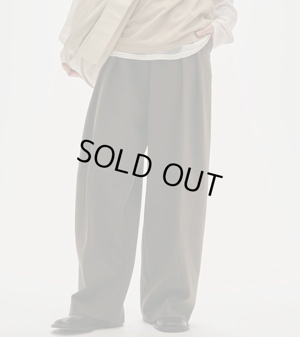 画像2: ボンディングワイドトラウザーズ　Bonding Wide Trousers