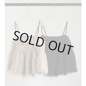 画像: バックオープンフェザーキャミソール　Backopen Feather Camisole