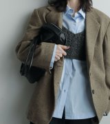 画像: ヘリンボーンウールジャケット Herringbone Wool Jacket