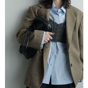 画像: ヘリンボーンウールジャケット Herringbone Wool Jacket