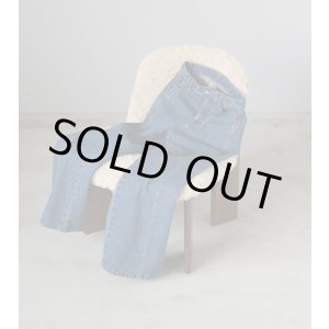 画像: ペンシルルーズデニム Panel Loose Denim