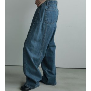 画像: パネルルーズデニム Panel Loose Denim