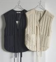 画像2: バックオープンストライプベスト　Backopen Stripe Vest