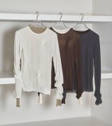 画像: タックレイヤードロングTシャツ Tuck Layered Long T-shirts