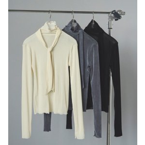 画像: ベロアタイトップス　Velour Tie Tops