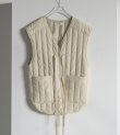画像3: バックオープンストライプベスト　Backopen Stripe Vest