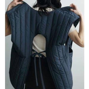 画像: バックオープンストライプベスト　Backopen Stripe Vest