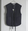 画像4: バックオープンストライプベスト　Backopen Stripe Vest