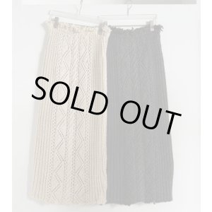 画像: ケーブルニットスカート Cable Knit Skirt