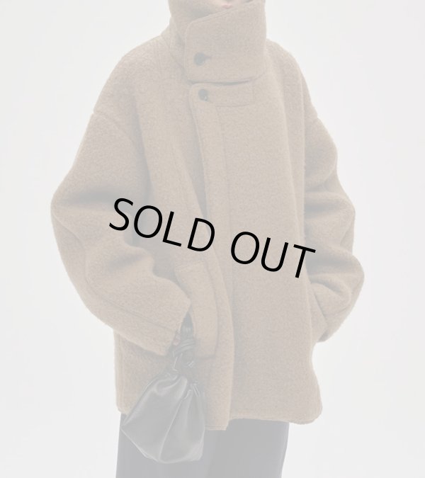 画像7: スタンドカラーブークレジャケット　Standcollar Boucle Jacket