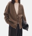 画像10: ウールリブニットカーディガン　Wool Ribknit Cardigan