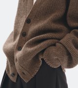 画像: ウールリブニットカーディガン　Wool Ribknit Cardigan