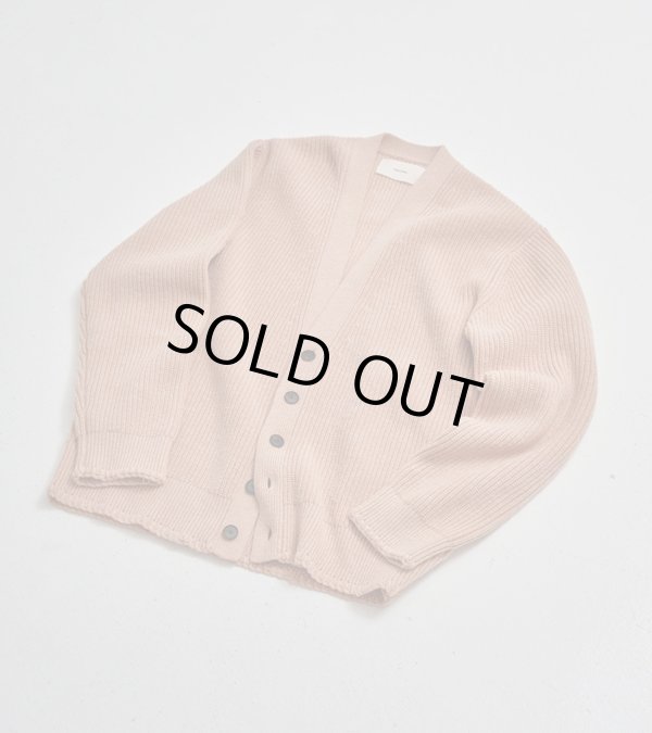 画像3: ウールリブニットカーディガン　Wool Ribknit Cardigan