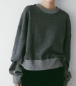 画像6: バイカラーワイドスウェット　Bicolor Wide Sweat