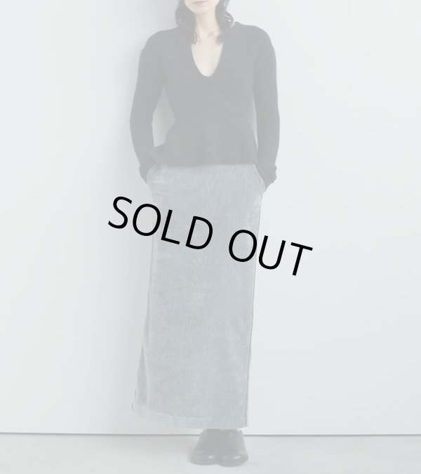 画像7: ベルベットストレートスカート　Velvet Straight Skirt