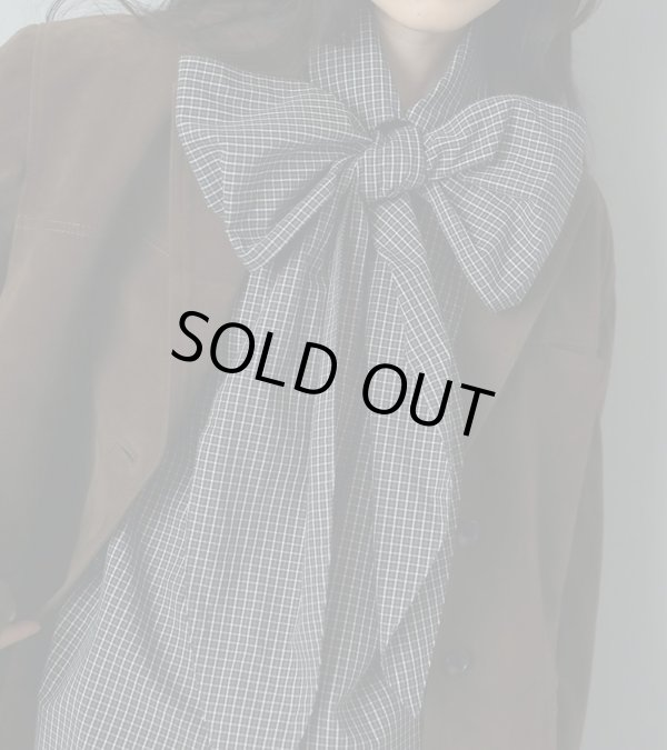 画像12: ボリュームリボンシャツ　Volume Ribbon Shirts