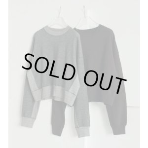 画像: バイカラーワイドスウェット Bicolor Wide Sweat