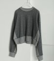 画像3: バイカラーワイドスウェット　Bicolor Wide Sweat