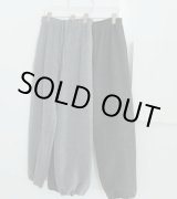 画像: ウールドローストリングパンツ　Wool Drawstring Pants