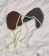 画像: イヤーフラップニットキャップ　Ear Flap Knitcap