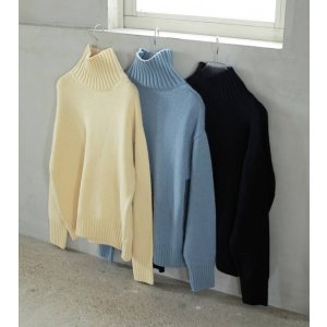 画像: メリノウールタートルニット　Merinowool Turtle Knit