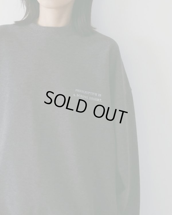 画像14: エンブロイダリーロゴスウェット　Embroidery Logo Sweat