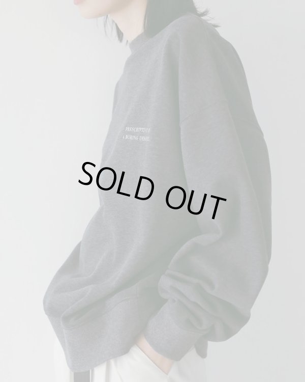 画像13: エンブロイダリーロゴスウェット　Embroidery Logo Sweat