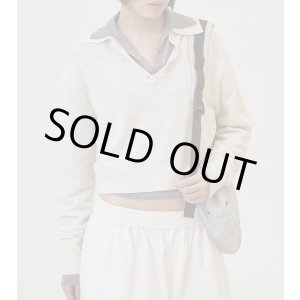 画像: レイヤードポロニット　Layered Polo Knit
