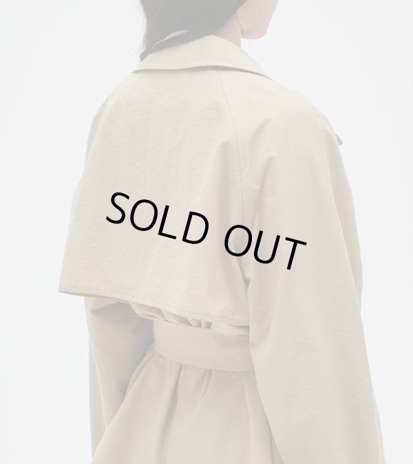 画像6: スプリングショートトレンチ　Spring Short Trench