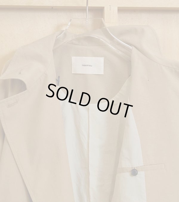 画像8: スプリングショートトレンチ　Spring Short Trench