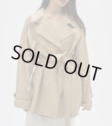 画像: スプリングショートトレンチ　Spring Short Trench