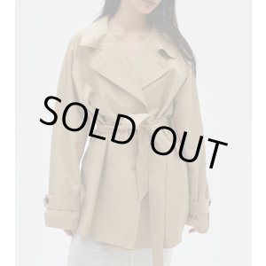 画像: スプリングショートトレンチ Spring Short Trench