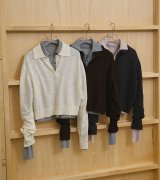 画像: レイヤードポロニット　Layered Polo Knit