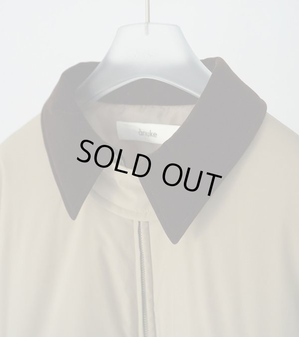 画像1: ベロアカラーブルゾン　Velour Collar Blouzon