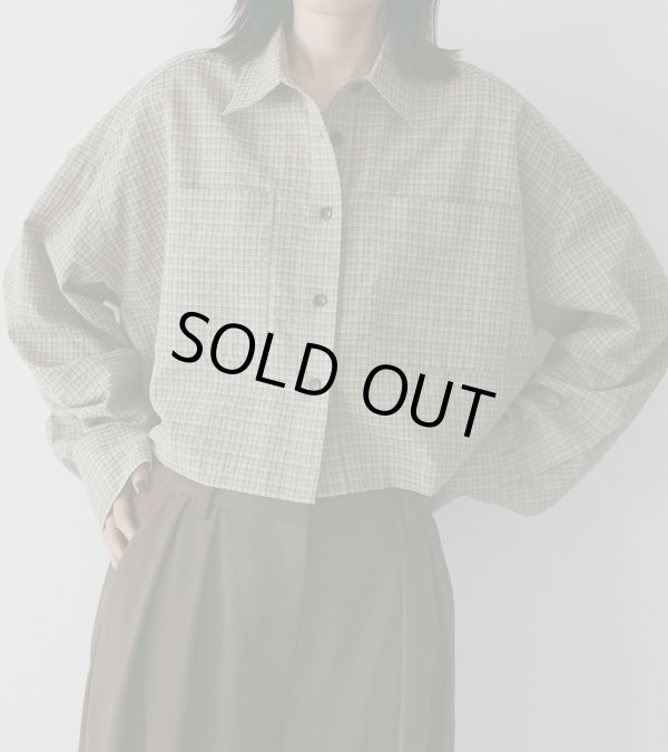 画像1: チェックショートシャツ　Check Short Shirts