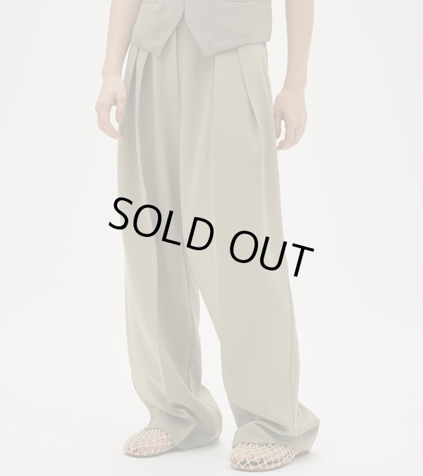 画像8: タックワイドトラウザーズ　Tuck Wide Trousers